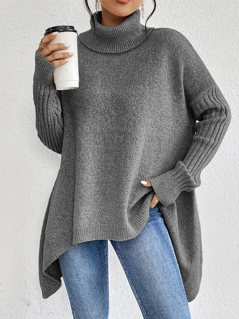 Rianna | Oversized Rollkragenpullover
