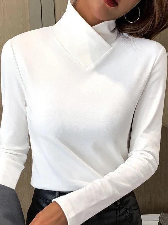 Corina | Eleganter Rollkragen Pullover