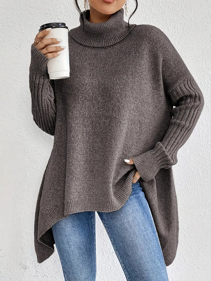 Rianna | Oversized Rollkragenpullover