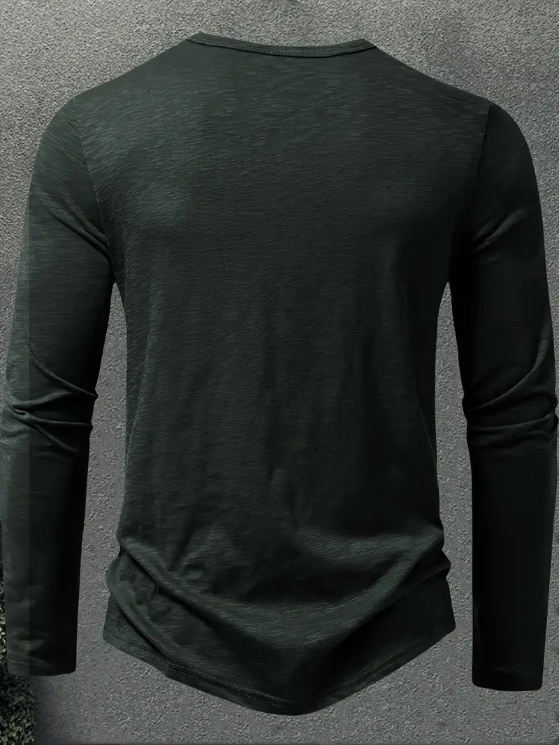 Conner | Langarmhemd mit Knöpfen