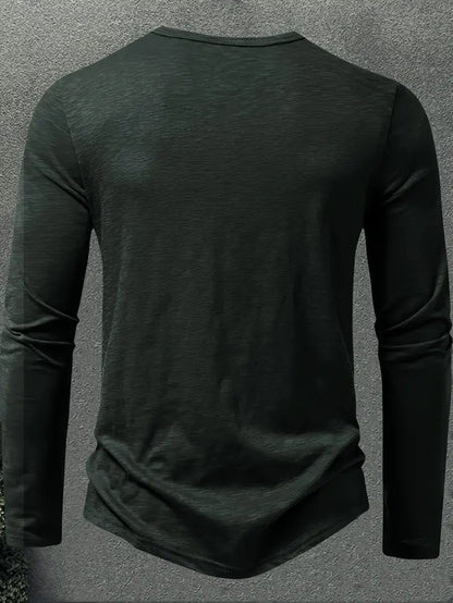 Conner | Langarmhemd mit Knöpfen